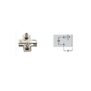 BASE HAFELE CLIP SM c.euro H=0mm
