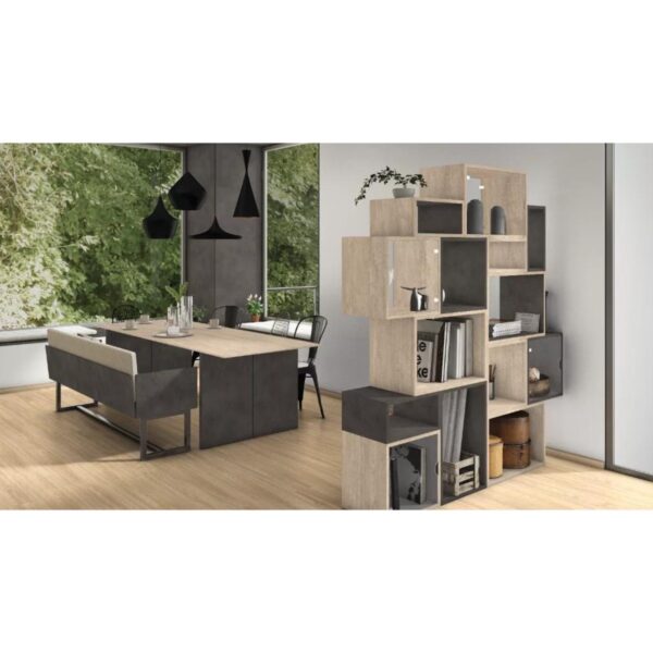 EG Mdf 5.5mm Hormigon Chicago Gris Oscuro ST9-PG07-2,60X1,83