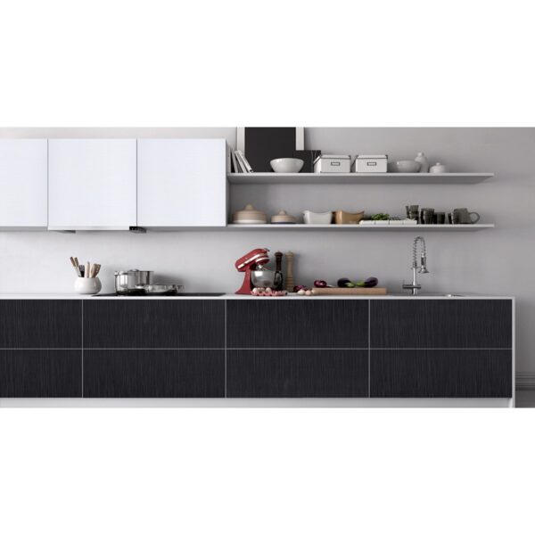 FA Mdf 18mm-Hilado Lino Negro 2,75x1,83