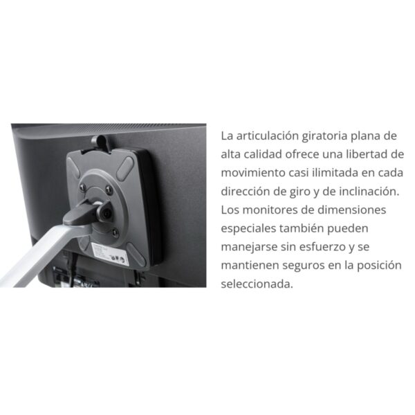 NOVUS Clu-Arm II C , con fijacion para sujecion mesa negro